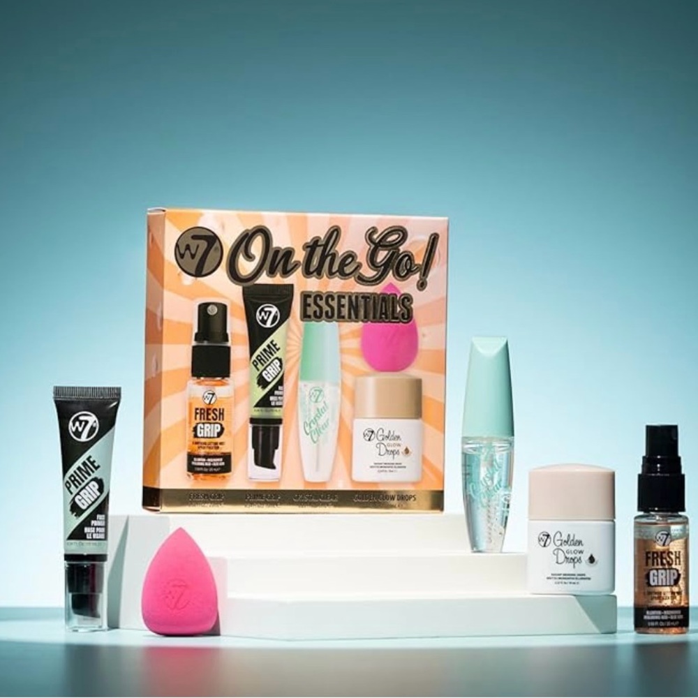 W7 Mini Makeup On the Go Essentials Gift Set with 5 items - New - Picture 3 of 4
